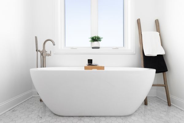 Freestanding Tub Installation in Danville